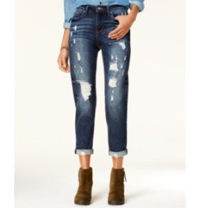 Celebrity Pink Ripped Girlfriend Jeans Color Flawl